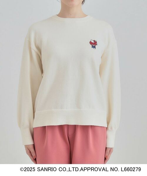 SHOO・LA・RUE / シューラルー ニット・セーター | 【HELLO KITTY コラボ】スウェットライクニット | 詳細17