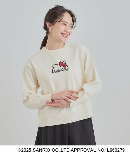 SHOO・LA・RUE / シューラルー ニット・セーター | 【HELLO KITTY コラボ】スウェットライクニット | 詳細5