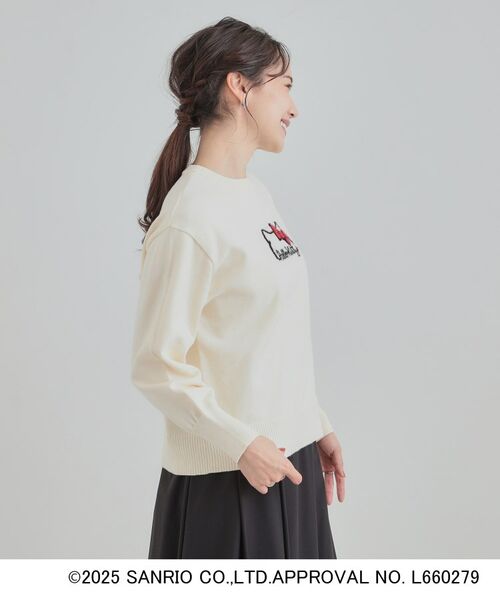 SHOO・LA・RUE / シューラルー ニット・セーター | 【HELLO KITTY コラボ】スウェットライクニット | 詳細6