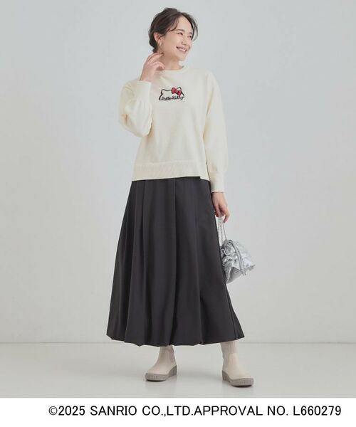 SHOO・LA・RUE / シューラルー ニット・セーター | 【HELLO KITTY コラボ】スウェットライクニット | 詳細7