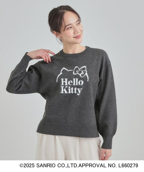 SHOO・LA・RUE / シューラルー ニット・セーター | 【HELLO KITTY コラボ】スウェットライクニット | 詳細9