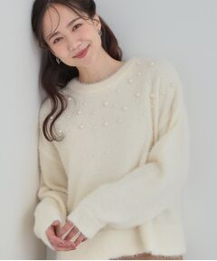 SHOO・LA・RUE / シューラルー ニット・セーター | 大人きらめく ふわふわパール調ニット