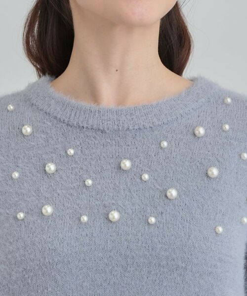SHOO・LA・RUE / シューラルー ニット・セーター | 大人きらめく ふわふわパール調ニット | 詳細16