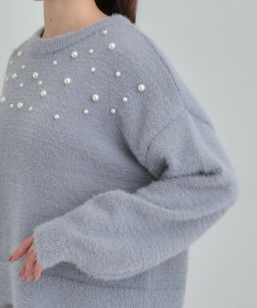 SHOO・LA・RUE / シューラルー ニット・セーター | 大人きらめく ふわふわパール調ニット | 詳細17
