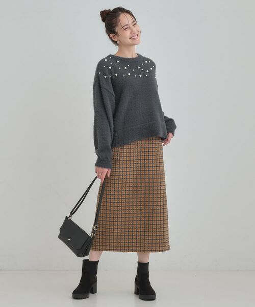 SHOO・LA・RUE / シューラルー ニット・セーター | 大人きらめく ふわふわパール調ニット | 詳細7