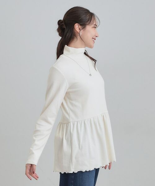 SHOO・LA・RUE / シューラルー チュニック | ペプラムリブトップス | 詳細1