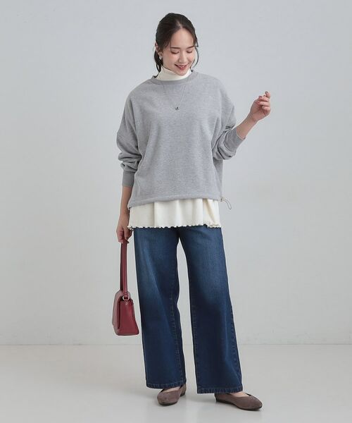 SHOO・LA・RUE / シューラルー チュニック | ペプラムリブトップス | 詳細3