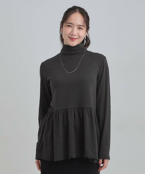 SHOO・LA・RUE / シューラルー チュニック | ペプラムリブトップス | 詳細5