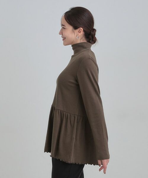 SHOO・LA・RUE / シューラルー チュニック | ペプラムリブトップス | 詳細9