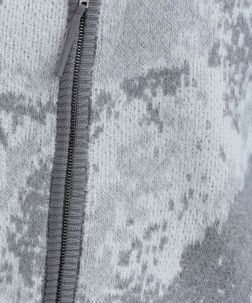 SHOO・LA・RUE / シューラルー カーディガン・ボレロ | 【洗濯機可】柄アソート VネックZIPカーディガン | 詳細12