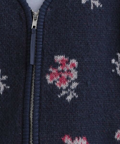 SHOO・LA・RUE / シューラルー カーディガン・ボレロ | 【洗濯機可】柄アソート VネックZIPカーディガン | 詳細20