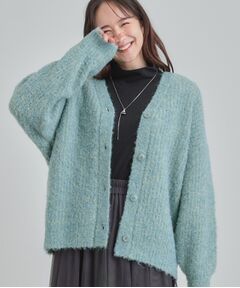 SHOO・LA・RUE / シューラルー カーディガン・ボレロ | ブークレカラーVネックカーディガン