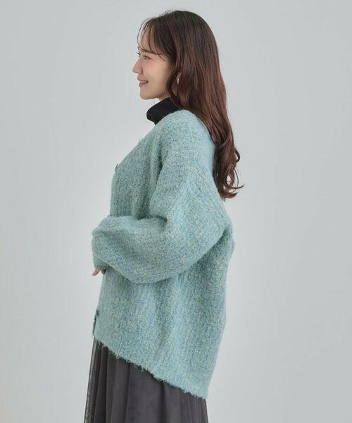 SHOO・LA・RUE / シューラルー カーディガン・ボレロ | ブークレカラーVネックカーディガン | 詳細18