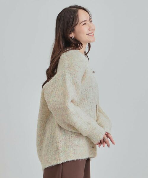 SHOO・LA・RUE / シューラルー カーディガン・ボレロ | ブークレカラーVネックカーディガン | 詳細2