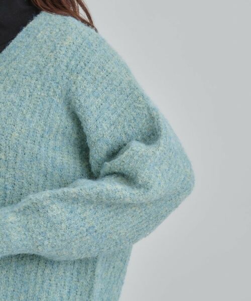 SHOO・LA・RUE / シューラルー カーディガン・ボレロ | ブークレカラーVネックカーディガン | 詳細25