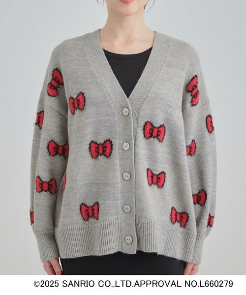 SHOO・LA・RUE / シューラルー カーディガン・ボレロ | 【HELLO KITTY コラボ】Vネックジャカードカーディガン | 詳細13