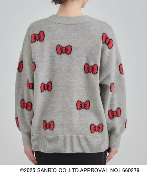 SHOO・LA・RUE / シューラルー カーディガン・ボレロ | 【HELLO KITTY コラボ】Vネックジャカードカーディガン | 詳細15