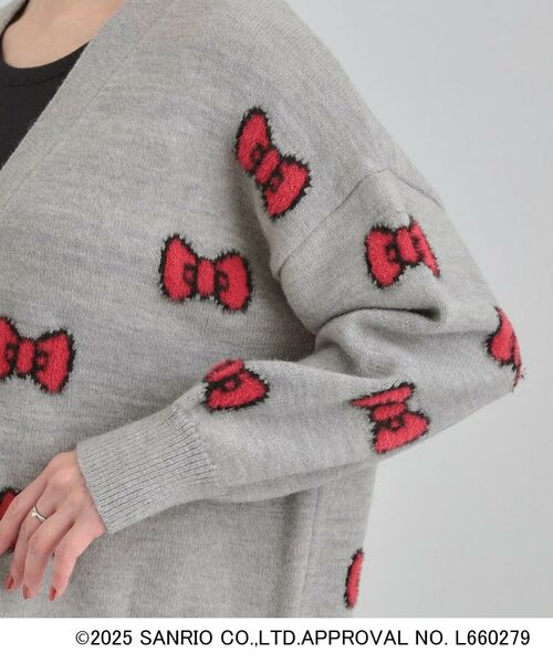 SHOO・LA・RUE / シューラルー カーディガン・ボレロ | 【HELLO KITTY コラボ】Vネックジャカードカーディガン | 詳細17