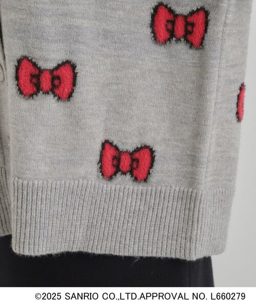 SHOO・LA・RUE / シューラルー カーディガン・ボレロ | 【HELLO KITTY コラボ】Vネックジャカードカーディガン | 詳細18