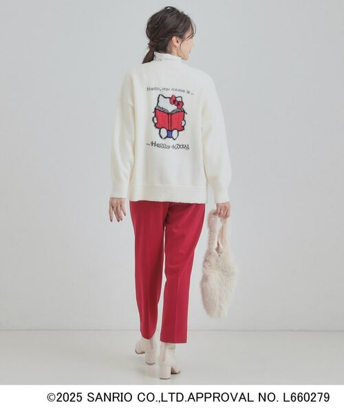 SHOO・LA・RUE / シューラルー カーディガン・ボレロ | 【HELLO KITTY コラボ】Vネックジャカードカーディガン | 詳細7