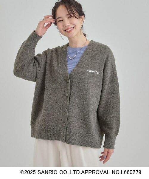SHOO・LA・RUE / シューラルー カーディガン・ボレロ | 【HELLO KITTY コラボ】Vネックジャカードカーディガン | 詳細9