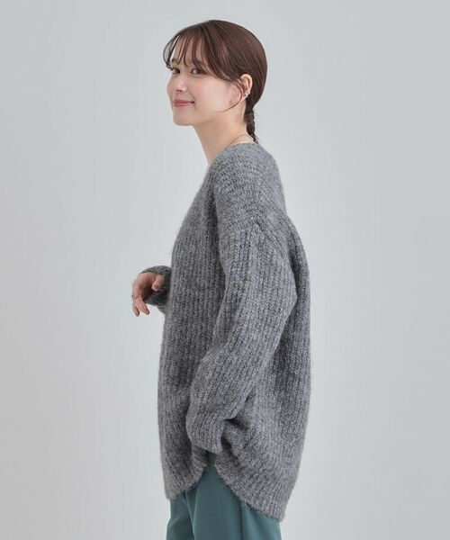 SHOO・LA・RUE / シューラルー チュニック | ふわふわタッチ Vネックニットチュニック | 詳細2