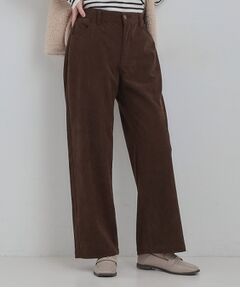 SHOO・LA・RUE / シューラルー パンツ | コーデュロイ ワイドストレートパンツ