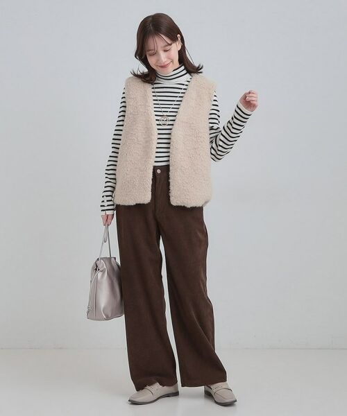 SHOO・LA・RUE / シューラルー パンツ | コーデュロイ ワイドストレートパンツ | 詳細11