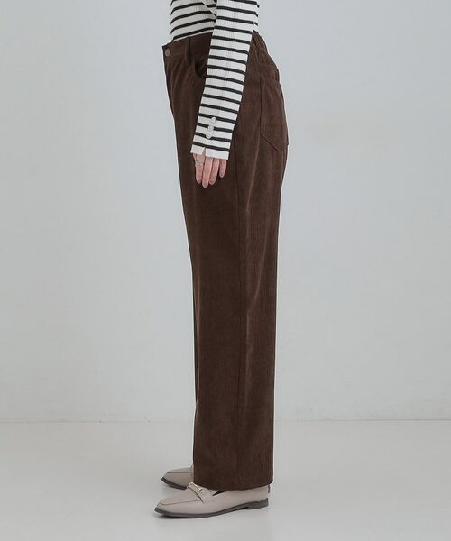 SHOO・LA・RUE / シューラルー パンツ | コーデュロイ ワイドストレートパンツ | 詳細14