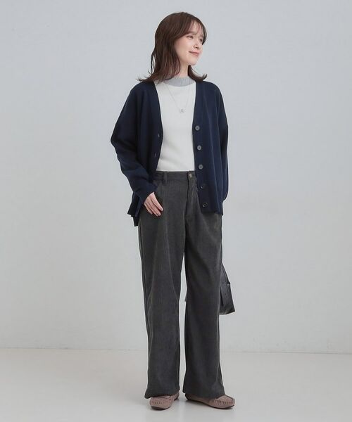 SHOO・LA・RUE / シューラルー パンツ | コーデュロイ ワイドストレートパンツ | 詳細7