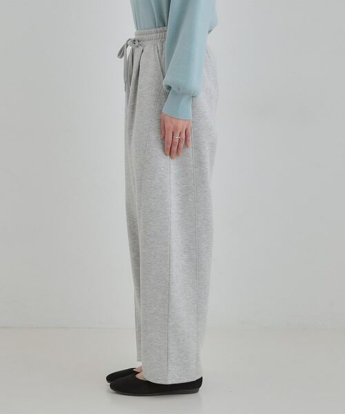 SHOO・LA・RUE / シューラルー パンツ | 【あったか】裏起毛ストーン付きスウェットカーブパンツ | 詳細10