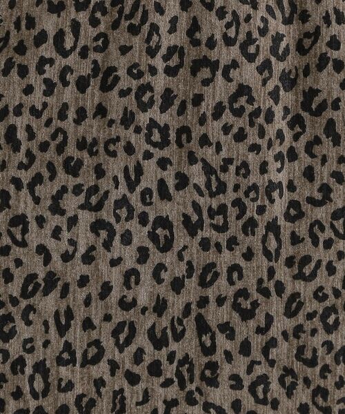 SHOO・LA・RUE / シューラルー ロング・マキシ丈スカート | 【あったか】両面起毛 ベロアレオパード柄スカート | 詳細8