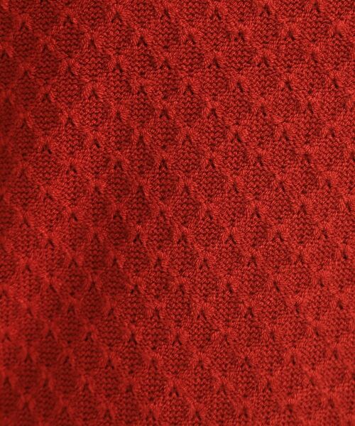 SHOO・LA・RUE / シューラルー ニット・セーター | 【洗濯機可/毛玉レス】配色がアクセント ダイヤ柄ゆるニット | 詳細20