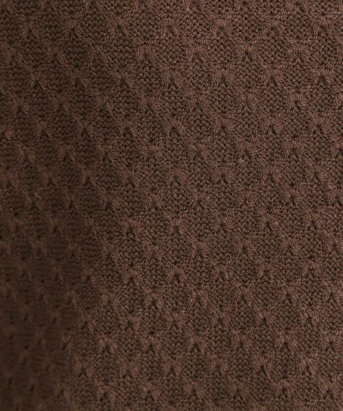 SHOO・LA・RUE / シューラルー ニット・セーター | 【洗濯機可/毛玉レス】配色がアクセント ダイヤ柄ゆるニット | 詳細8