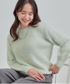 SHOO・LA・RUE / シューラルー ニット・セーター | 【S-LL】きらっと華やか ふんわりラメフェザーニット