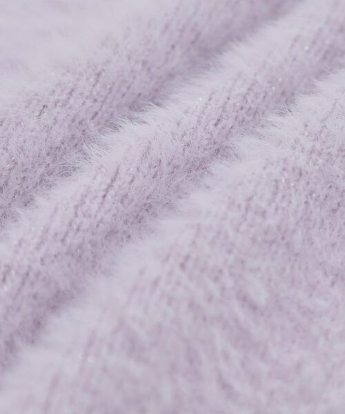 SHOO・LA・RUE / シューラルー ニット・セーター | 【S-LL】きらっと華やか ふんわりラメフェザーニット | 詳細12