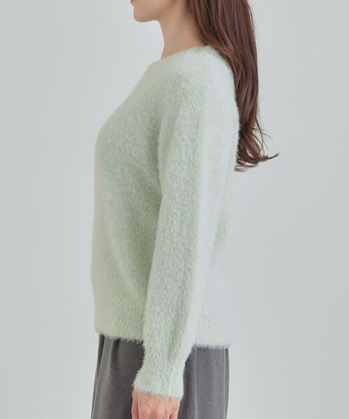 SHOO・LA・RUE / シューラルー ニット・セーター | 【S-LL】きらっと華やか ふんわりラメフェザーニット | 詳細18