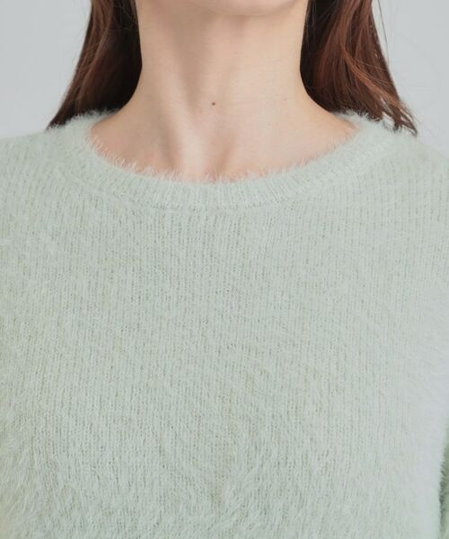 SHOO・LA・RUE / シューラルー ニット・セーター | 【S-LL】きらっと華やか ふんわりラメフェザーニット | 詳細20