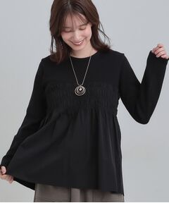 SHOO・LA・RUE / シューラルー チュニック | 【S-LL】ビスチェ風ドッキングトップス