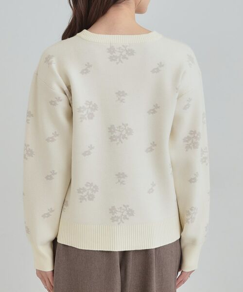 SHOO・LA・RUE / シューラルー ニット・セーター | 【S‐LL】大人上品な レトロフラワーニット | 詳細15