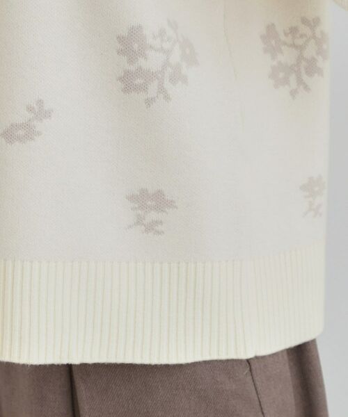 SHOO・LA・RUE / シューラルー ニット・セーター | 【S‐LL】大人上品な レトロフラワーニット | 詳細18