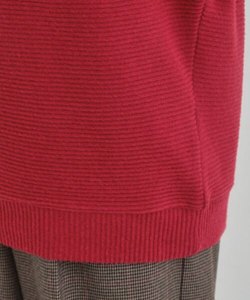 SHOO・LA・RUE / シューラルー カットソー | お顔周りをスッキリ見せるオフタートルリブドルマン | 詳細19