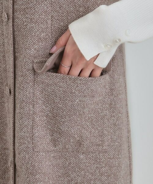 SHOO・LA・RUE / シューラルー ミニ丈・ひざ丈ワンピース | 【S-LL】甘すぎない大人のツイード調ジャンスカ | 詳細14