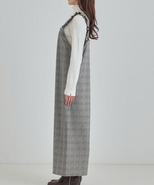 SHOO・LA・RUE / シューラルー サロペット・オールインワン | 【S-LL】大人のための チェック柄フリルサロペット | 詳細10