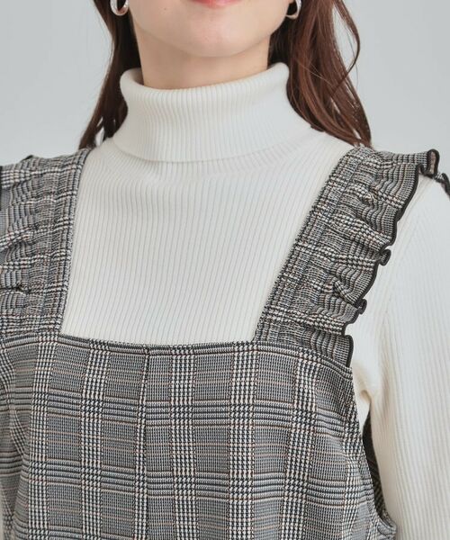 SHOO・LA・RUE / シューラルー サロペット・オールインワン | 【S-LL】大人のための チェック柄フリルサロペット | 詳細12