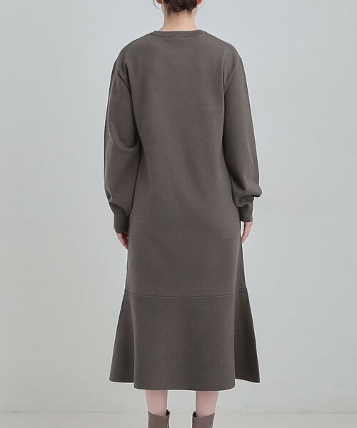 SHOO・LA・RUE / シューラルー ロング・マキシ丈ワンピース | スタイルがすっきりに見える 裾マーメイドニットワンピース | 詳細14