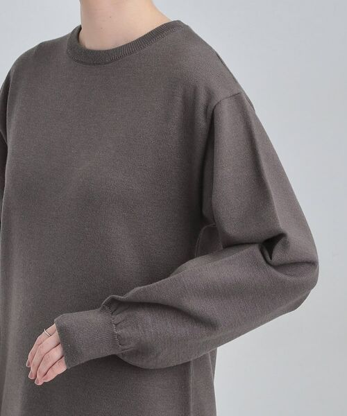 SHOO・LA・RUE / シューラルー ロング・マキシ丈ワンピース | スタイルがすっきりに見える 裾マーメイドニットワンピース | 詳細16