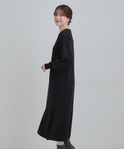 SHOO・LA・RUE / シューラルー ロング・マキシ丈ワンピース | スタイルがすっきりに見える 裾マーメイドニットワンピース | 詳細5