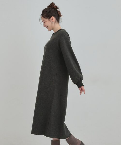 SHOO・LA・RUE / シューラルー ロング・マキシ丈ワンピース | 【あったか】1枚で着られる Aラインワンピース | 詳細6