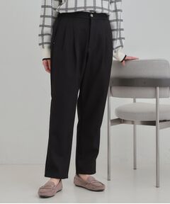 SHOO・LA・RUE / シューラルー パンツ | ウールフィール裏起毛テーパード